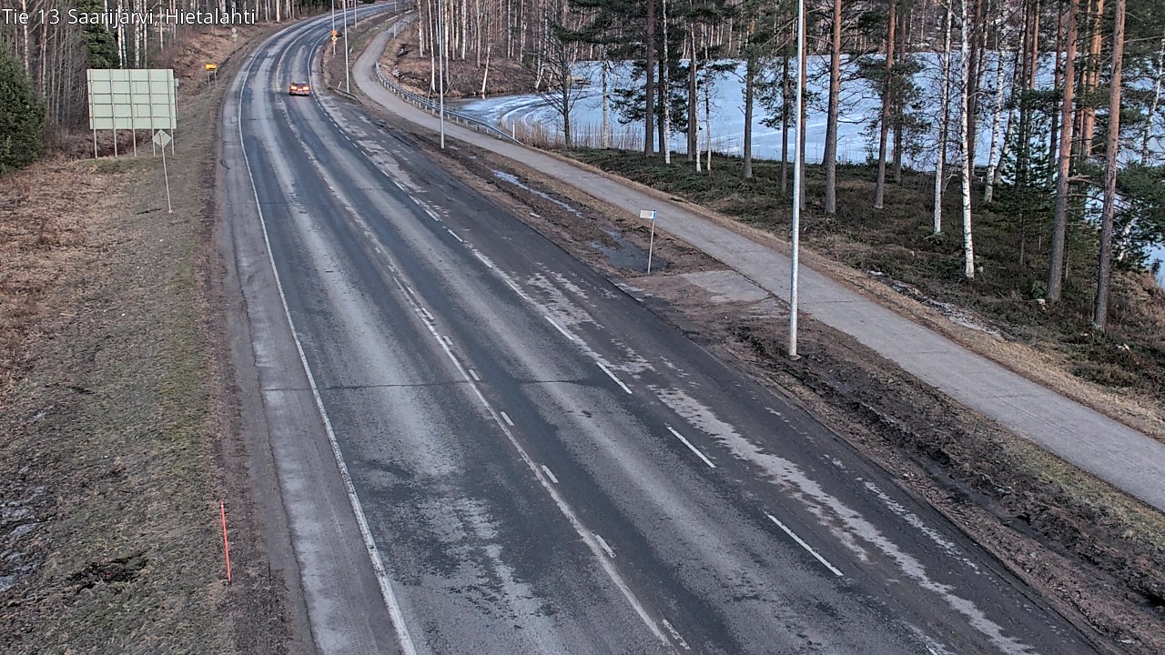 Weather Camera Image Road 13 Saarijärvi, Saarijärvi, Keski-Suomi
