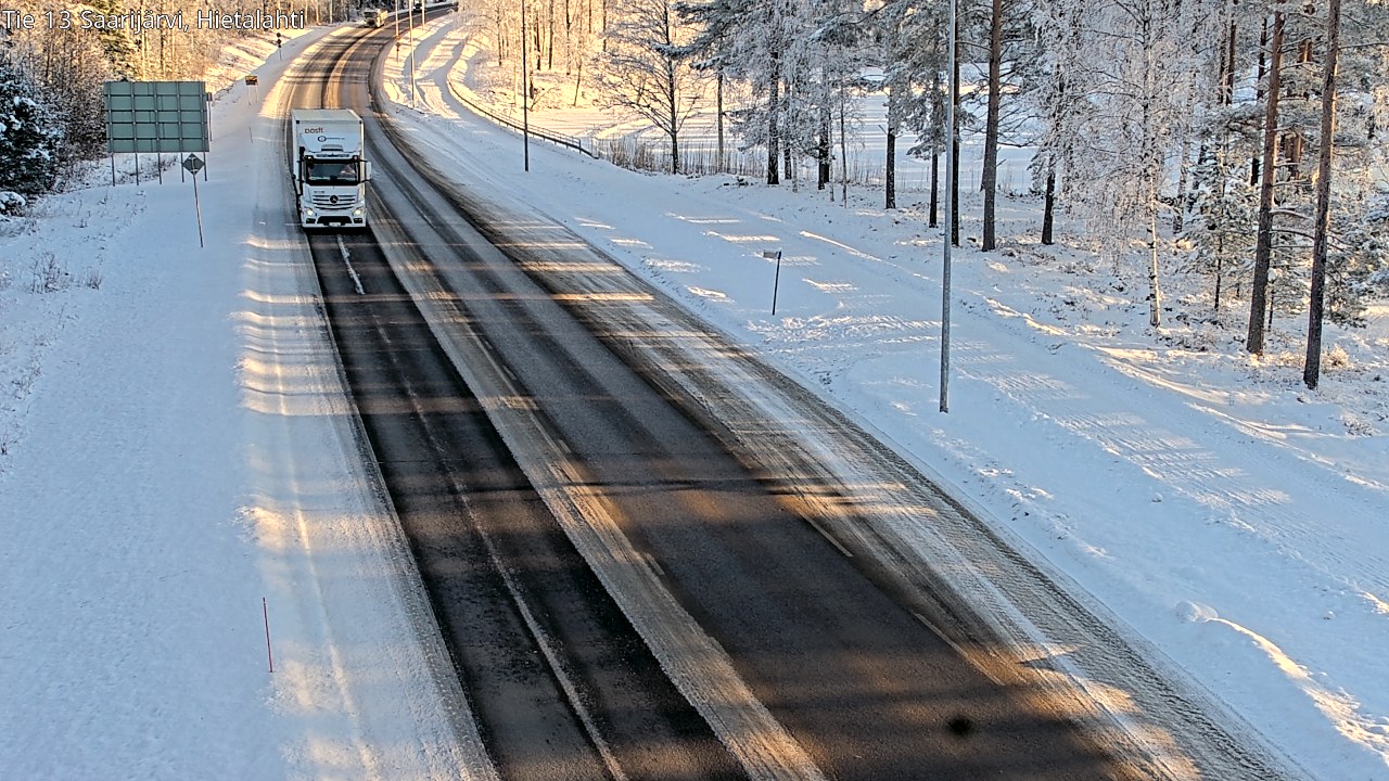 Weather Camera Image Road 13 Saarijärvi, Saarijärvi, Keski-Suomi