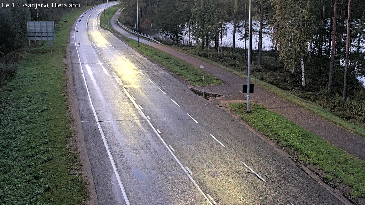Weather Camera Image Road 13 Saarijärvi, Saarijärvi, Keski-Suomi