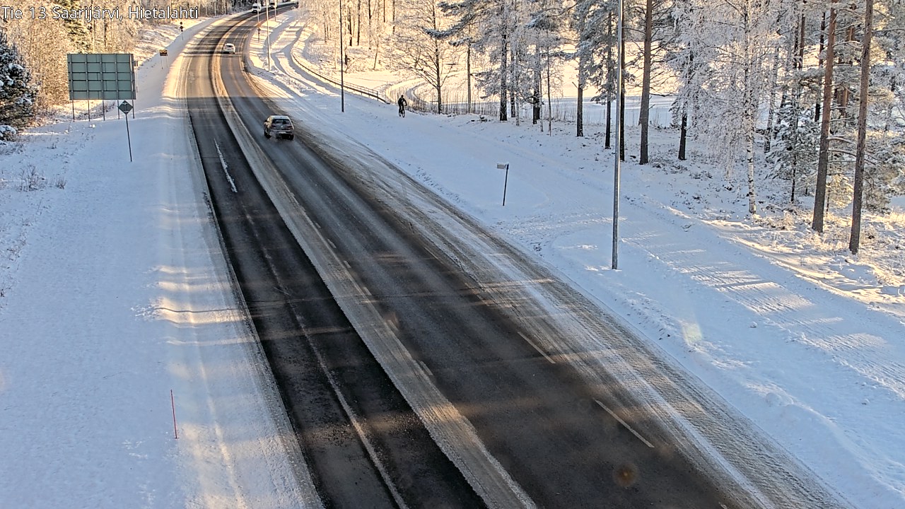 Weather Camera Image Road 13 Saarijärvi, Saarijärvi, Keski-Suomi