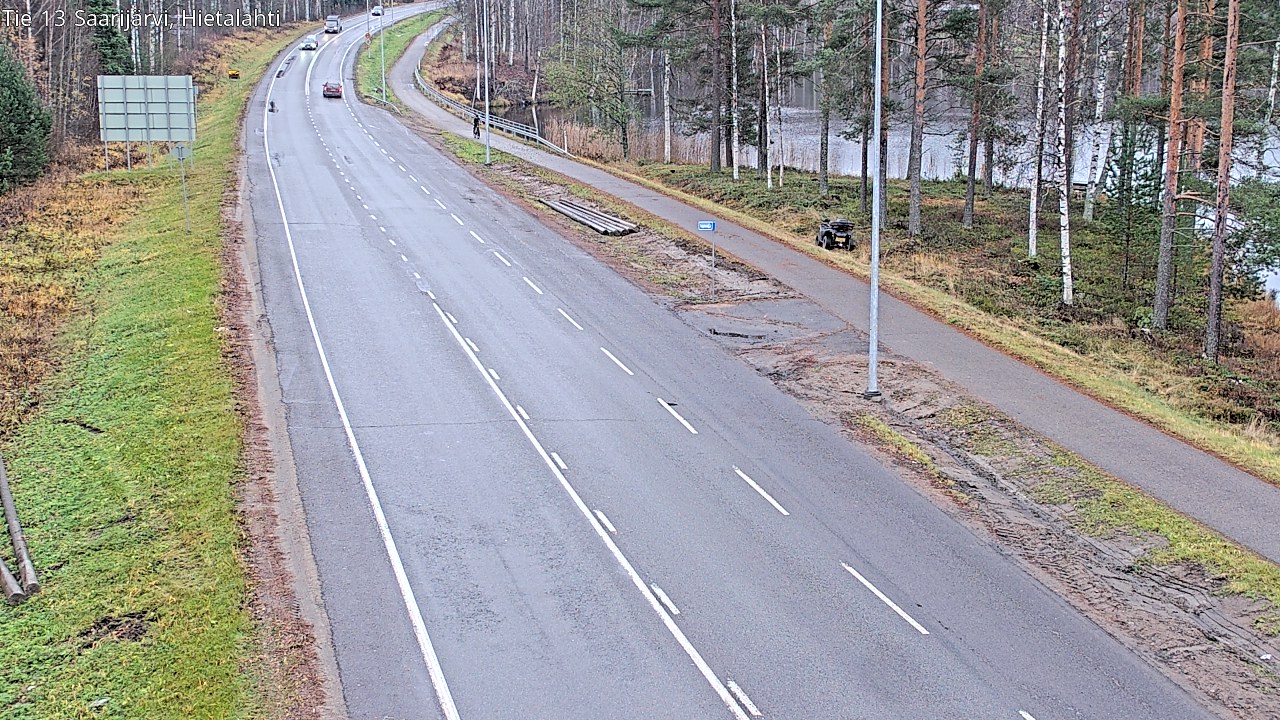 Weather Camera Image Väg 13 Saarijärvi, Saarijärvi, Keski-Suomi