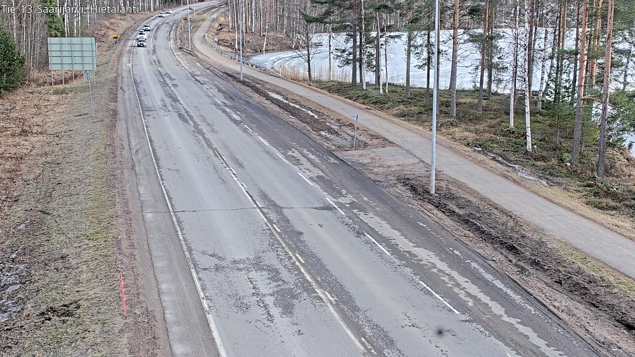 Weather Camera Image Väg 13 Saarijärvi, Saarijärvi, Keski-Suomi