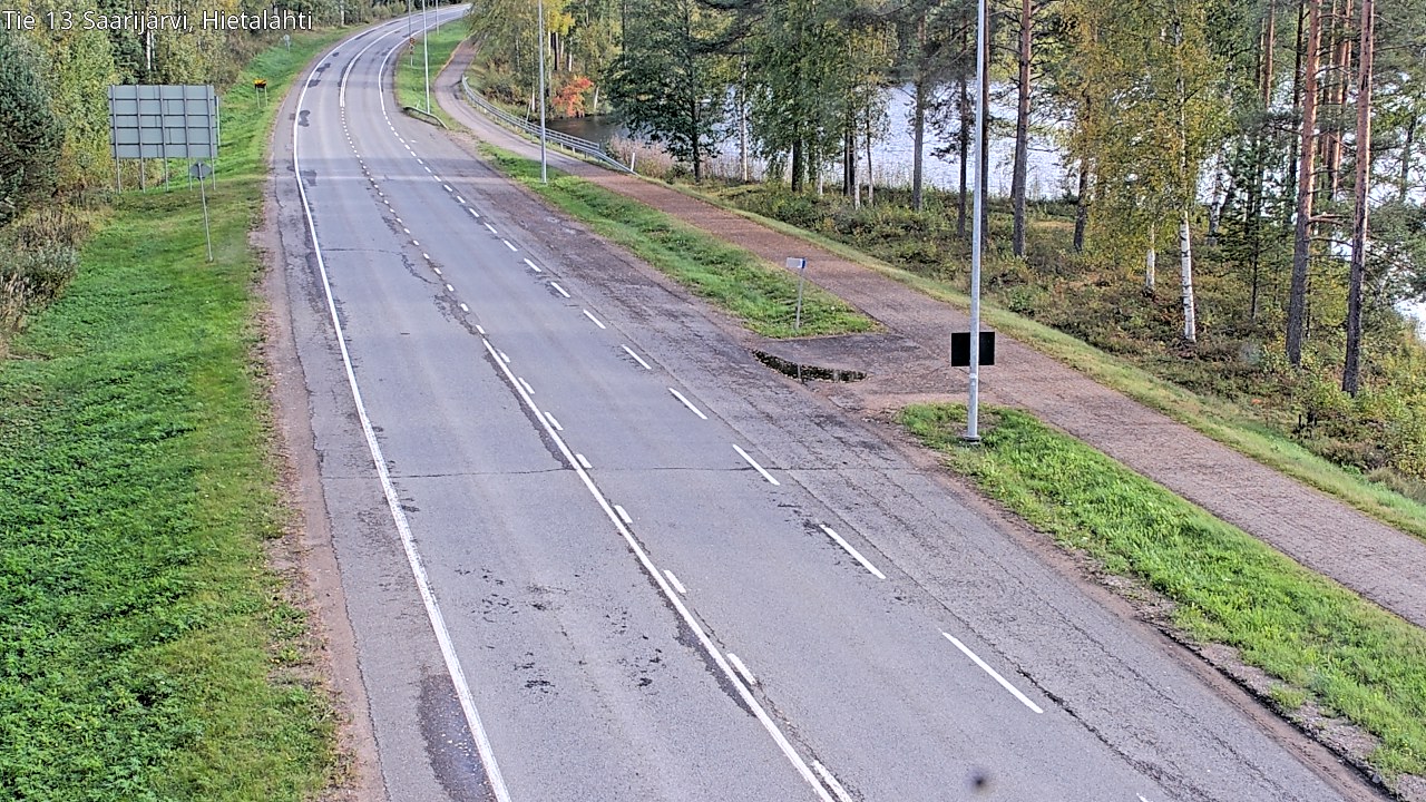 Weather Camera Image Road 13 Saarijärvi, Saarijärvi, Keski-Suomi