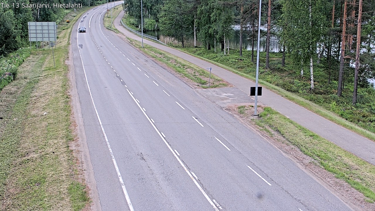 Kelikamerat Kuva Tie 13 Saarijärvi, Saarijärvi, Keski-Suomi