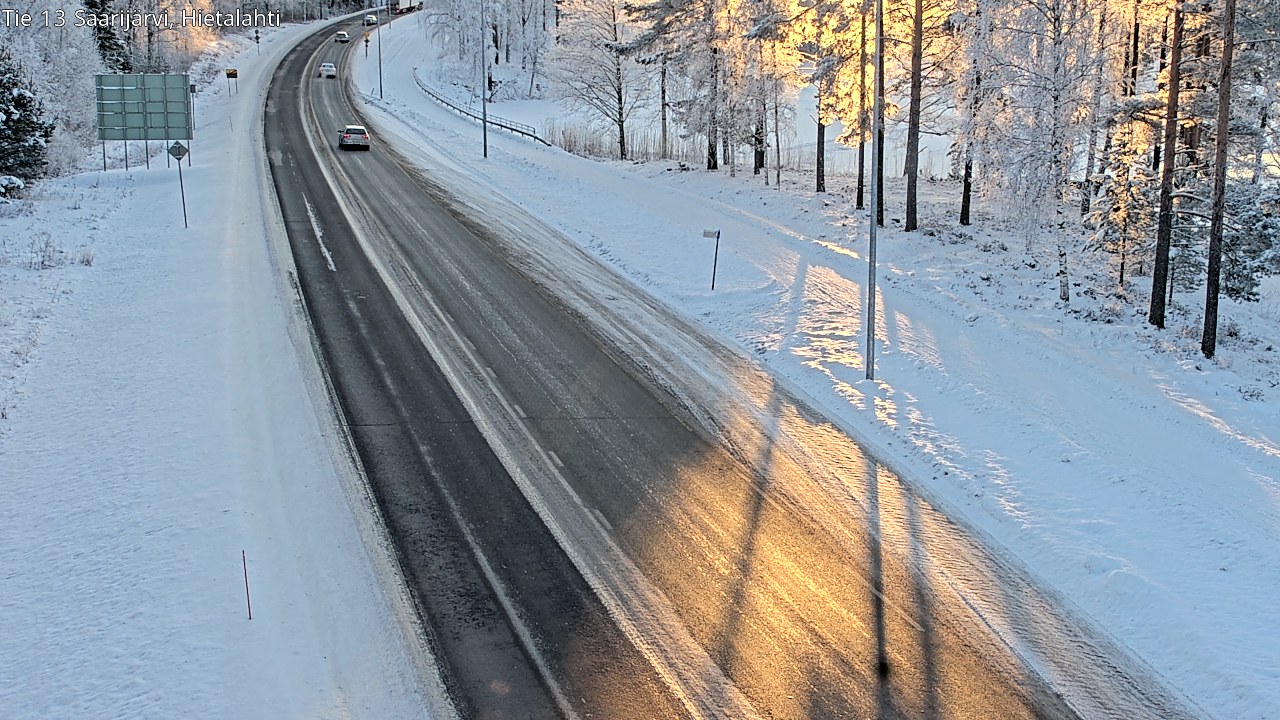 Weather Camera Image Road 13 Saarijärvi, Saarijärvi, Keski-Suomi