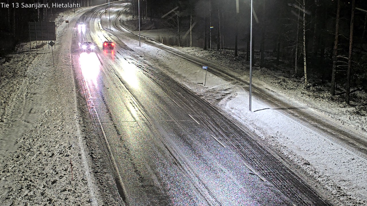 Weather Camera Image Väg 13 Saarijärvi, Saarijärvi, Keski-Suomi