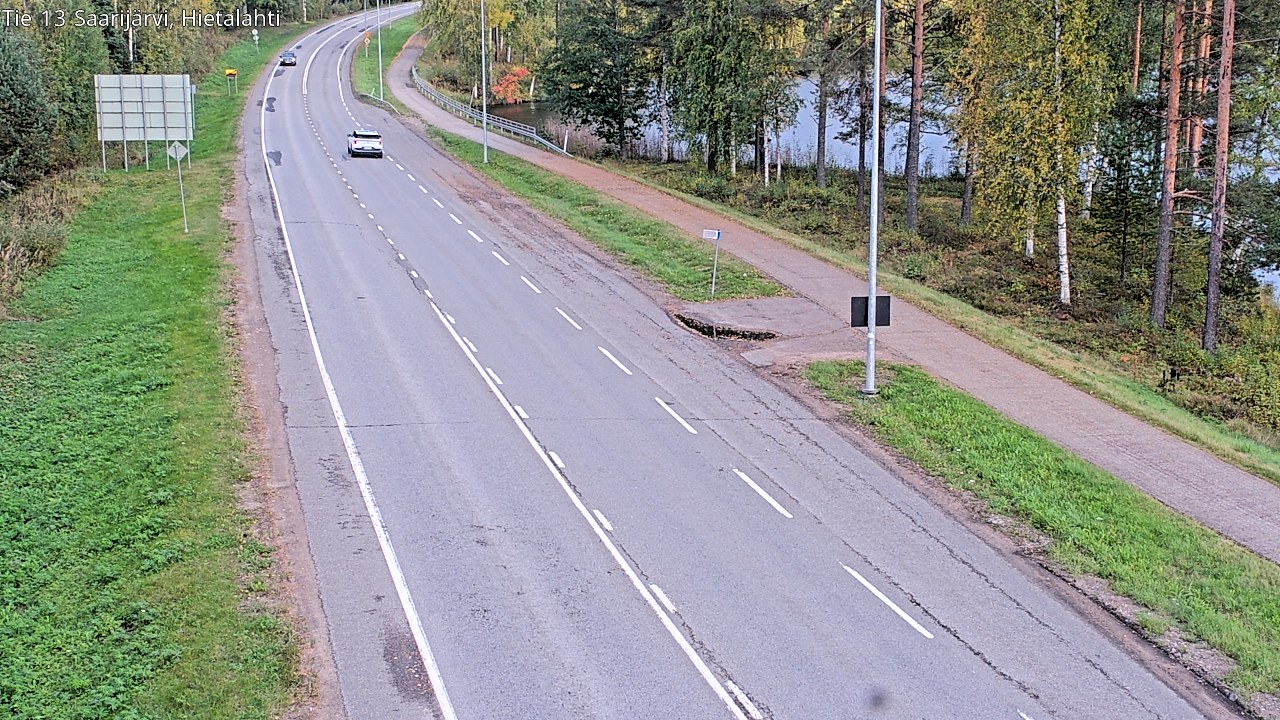 Weather Camera Image Road 13 Saarijärvi, Saarijärvi, Keski-Suomi