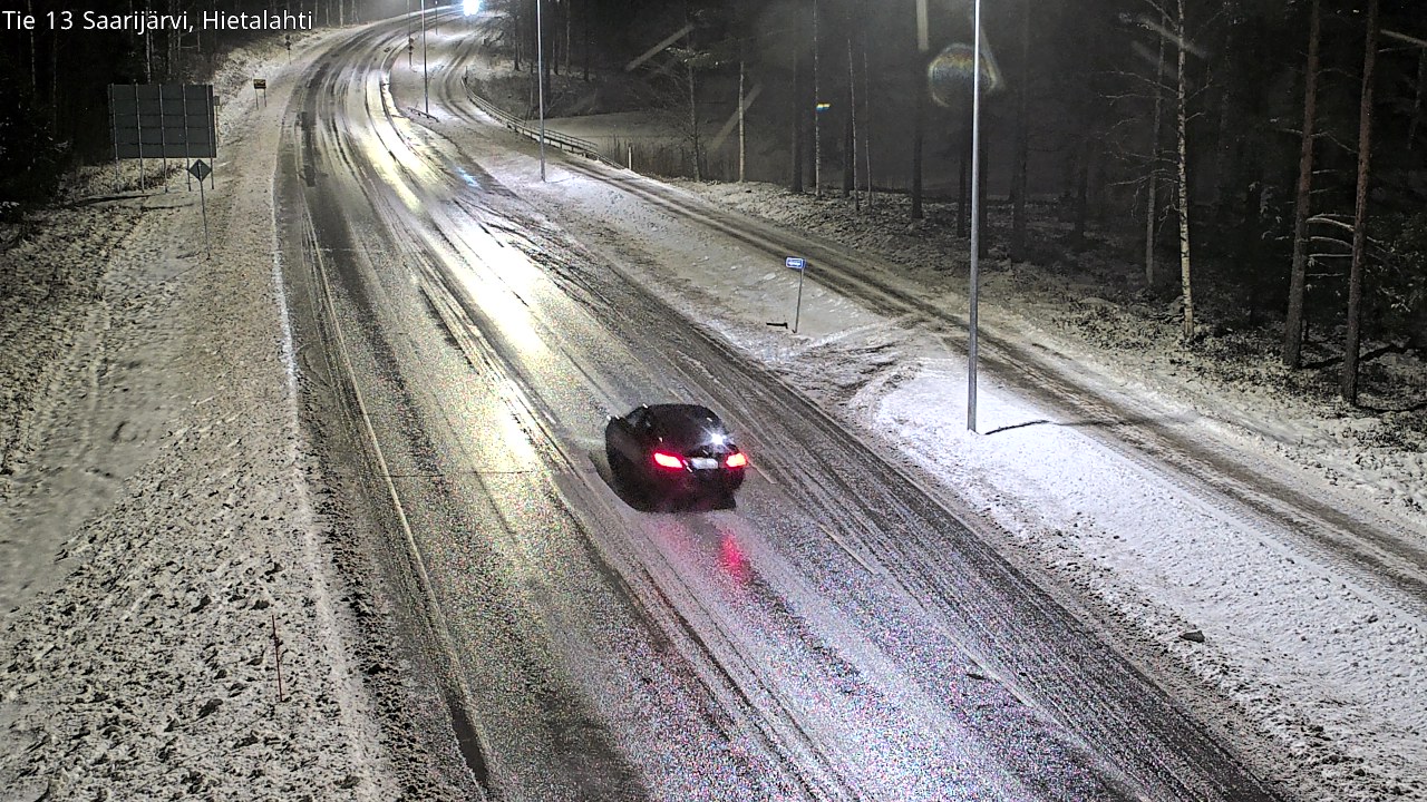 Weather Camera Image Väg 13 Saarijärvi, Saarijärvi, Keski-Suomi