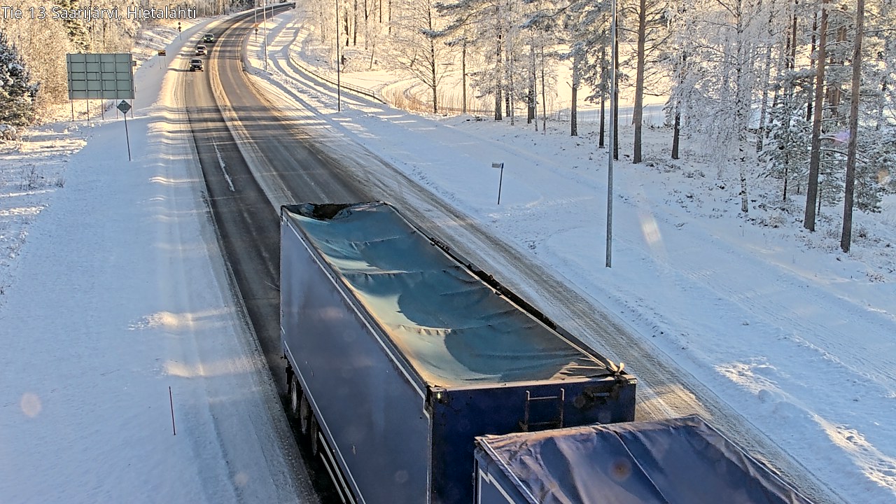 Weather Camera Image Road 13 Saarijärvi, Saarijärvi, Keski-Suomi