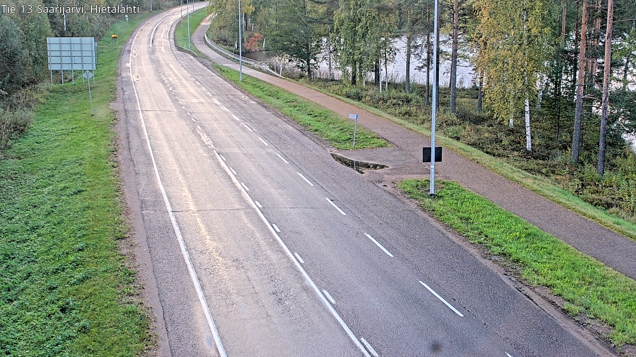 Weather Camera Image Road 13 Saarijärvi, Saarijärvi, Keski-Suomi