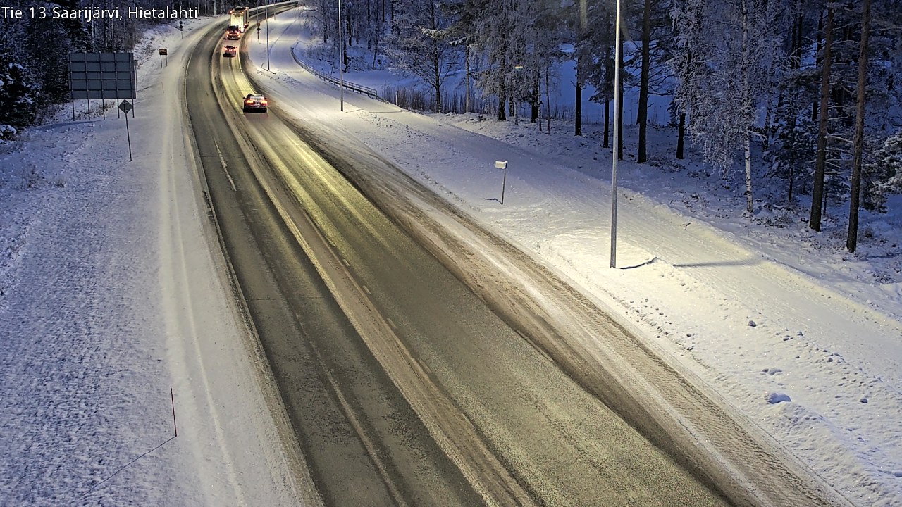 Weather Camera Image Road 13 Saarijärvi, Saarijärvi, Keski-Suomi