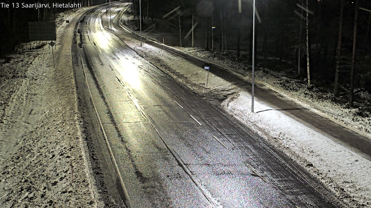 Weather Camera Image Väg 13 Saarijärvi, Saarijärvi, Keski-Suomi