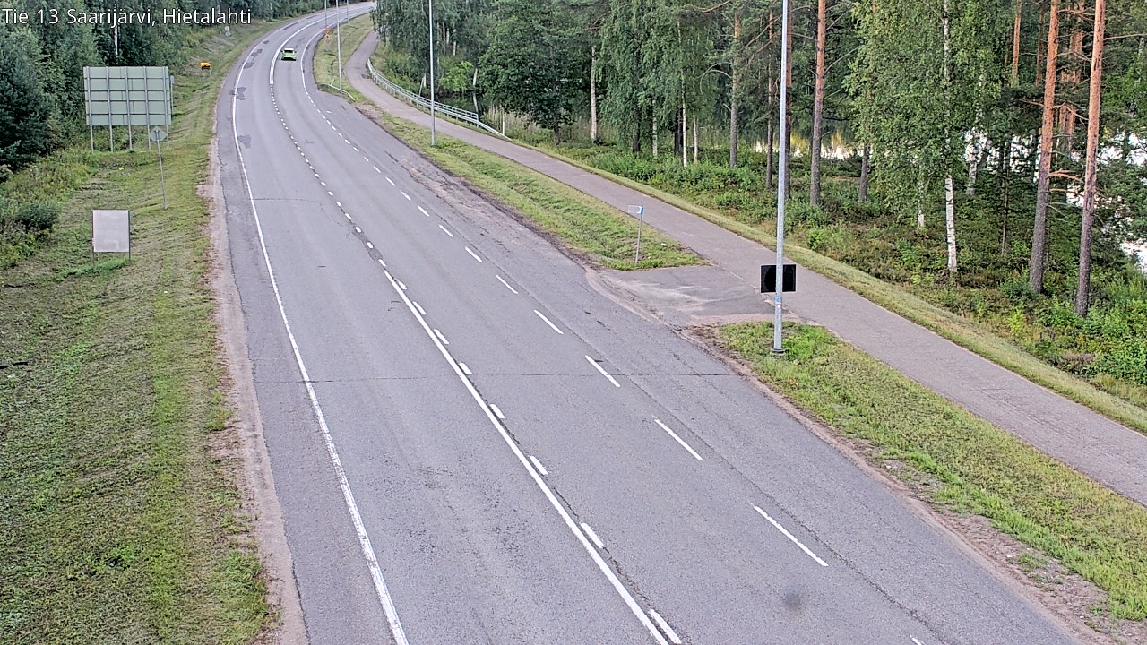 Weather Camera Image Road 13 Saarijärvi, Saarijärvi, Keski-Suomi