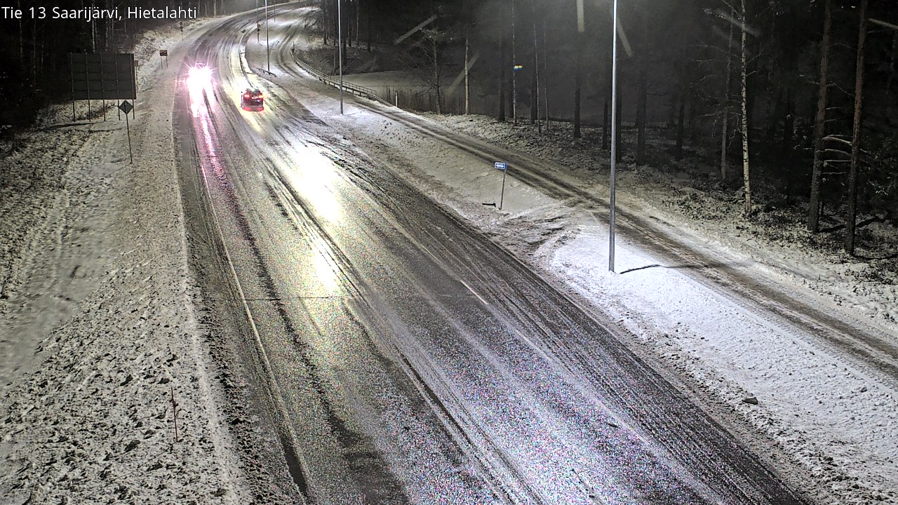 Weather Camera Image Väg 13 Saarijärvi, Saarijärvi, Keski-Suomi