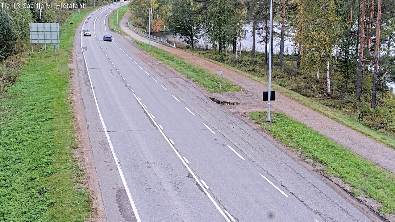 Weather Camera Image Road 13 Saarijärvi, Saarijärvi, Keski-Suomi