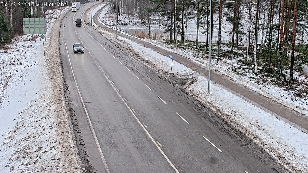 Weather Camera Image Väg 13 Saarijärvi, Saarijärvi, Keski-Suomi