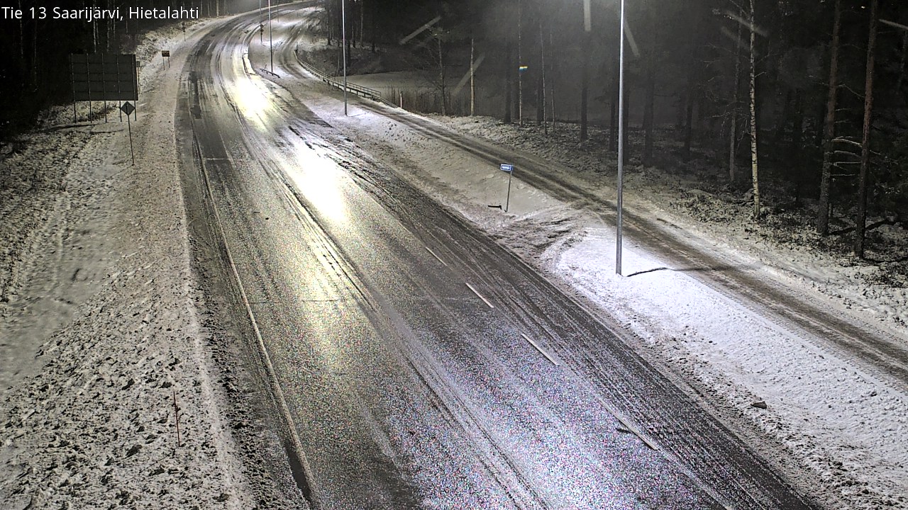 Weather Camera Image Väg 13 Saarijärvi, Saarijärvi, Keski-Suomi