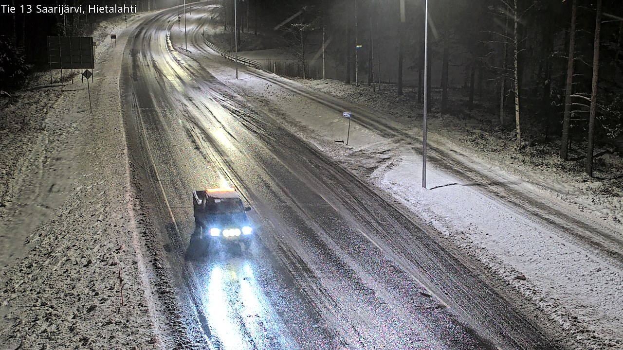 Weather Camera Image Väg 13 Saarijärvi, Saarijärvi, Keski-Suomi