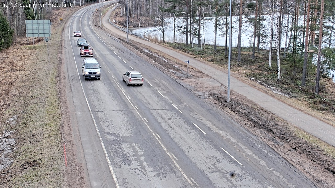 Weather Camera Image Väg 13 Saarijärvi, Saarijärvi, Keski-Suomi