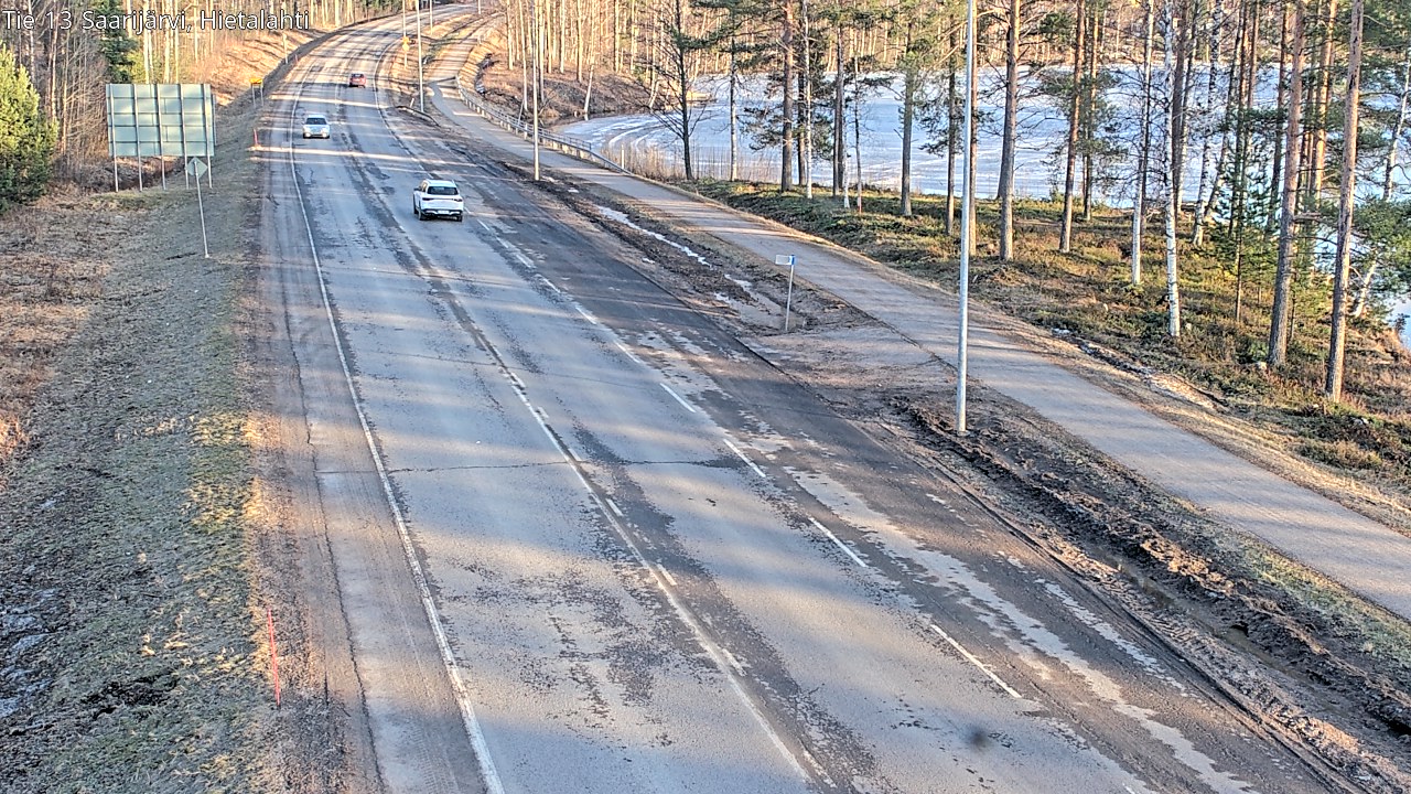 Weather Camera Image Road 13 Saarijärvi, Saarijärvi, Keski-Suomi