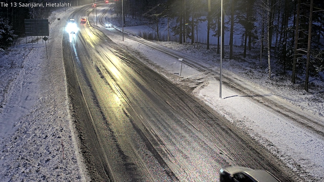 Weather Camera Image Väg 13 Saarijärvi, Saarijärvi, Keski-Suomi