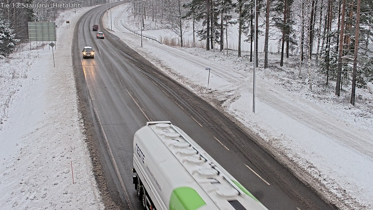 Weather Camera Image Väg 13 Saarijärvi, Saarijärvi, Keski-Suomi
