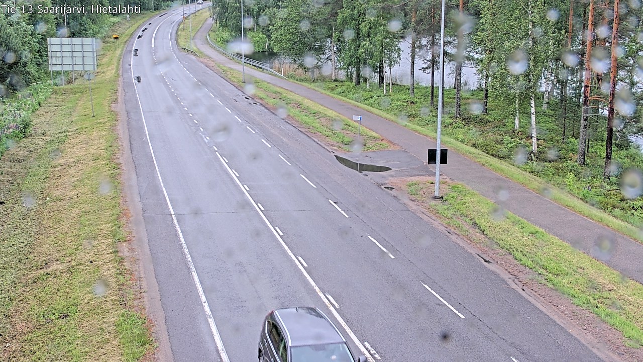 Weather Camera Image Road 13 Saarijärvi, Saarijärvi, Keski-Suomi