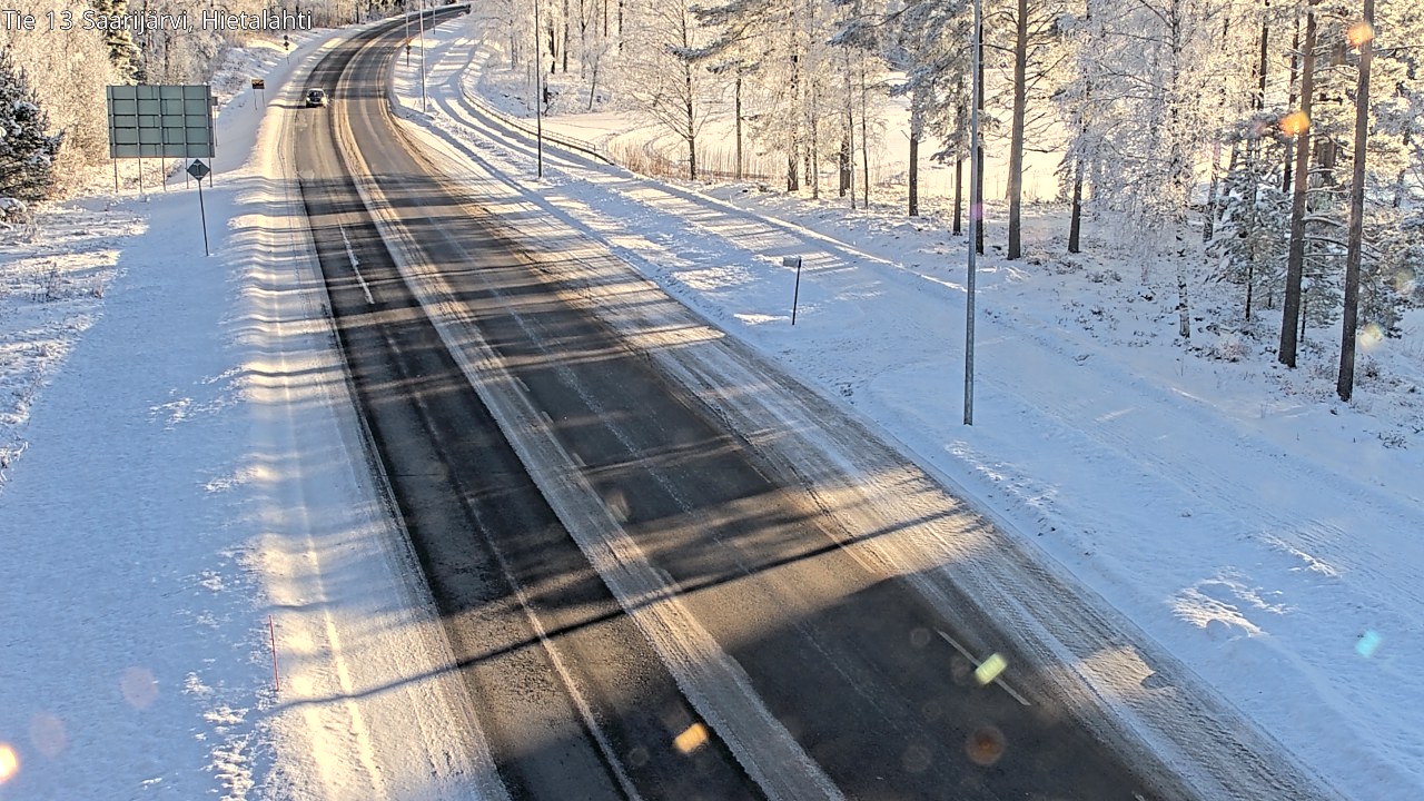 Weather Camera Image Road 13 Saarijärvi, Saarijärvi, Keski-Suomi