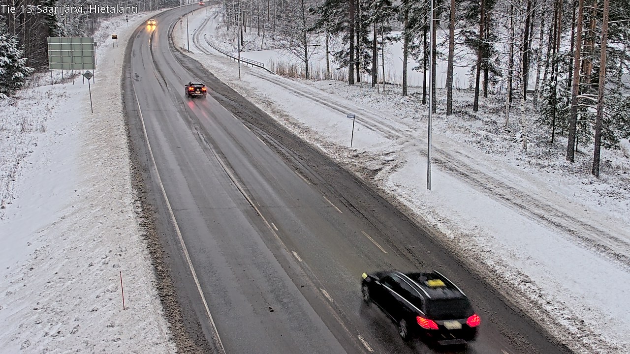 Weather Camera Image Väg 13 Saarijärvi, Saarijärvi, Keski-Suomi