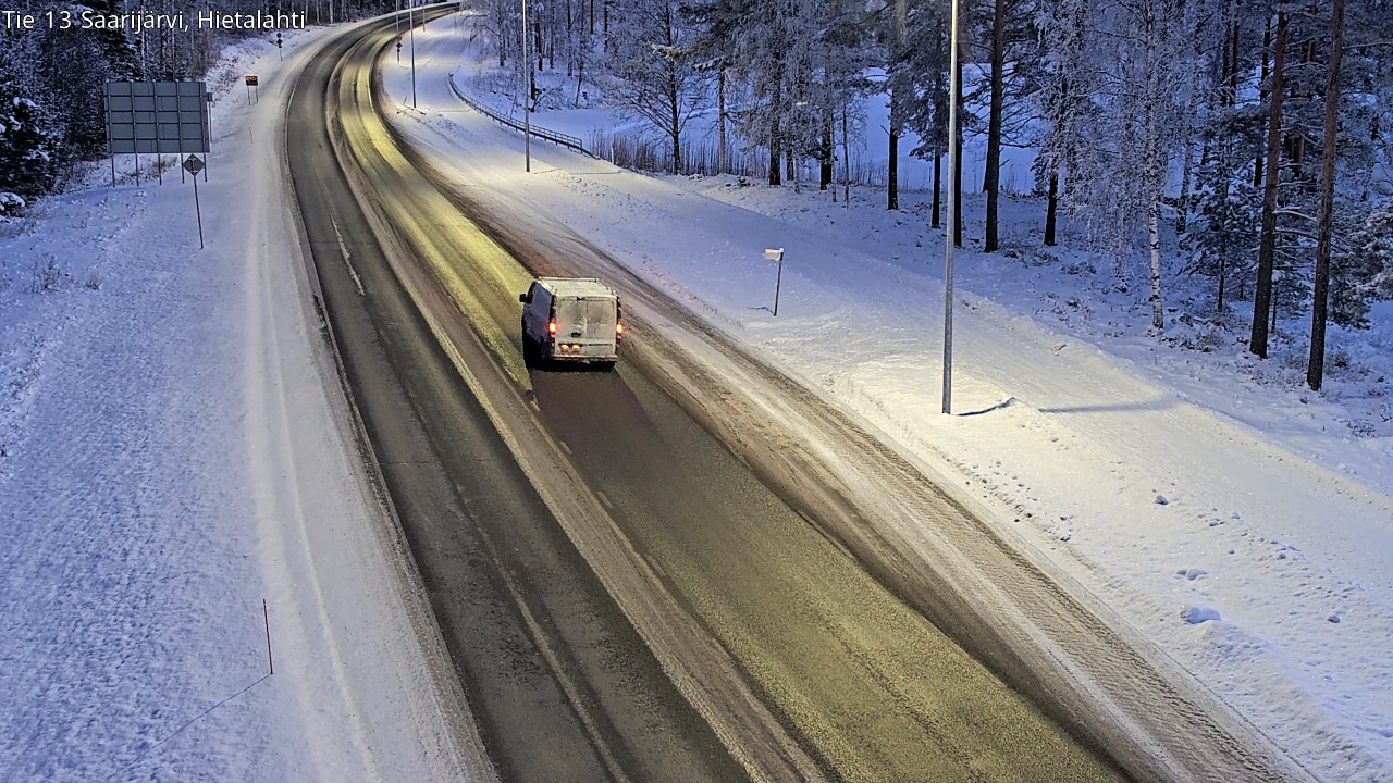 Weather Camera Image Road 13 Saarijärvi, Saarijärvi, Keski-Suomi