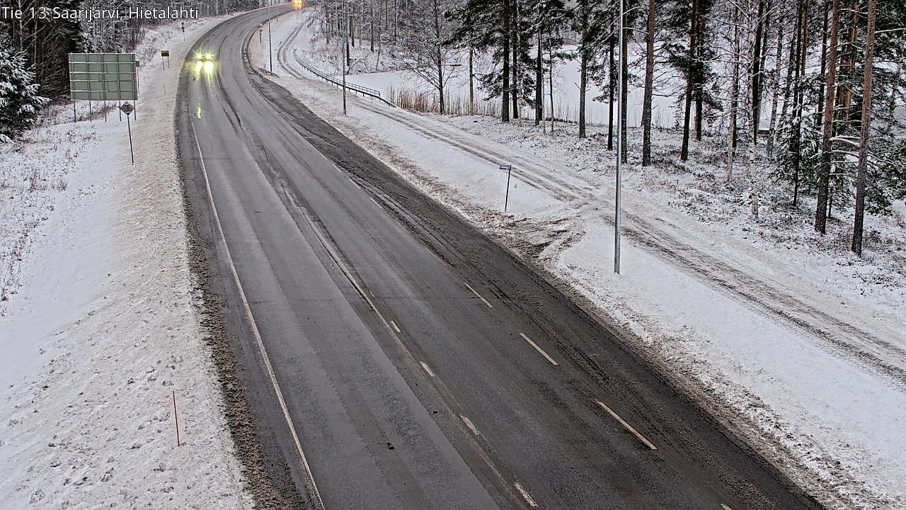 Weather Camera Image Väg 13 Saarijärvi, Saarijärvi, Keski-Suomi