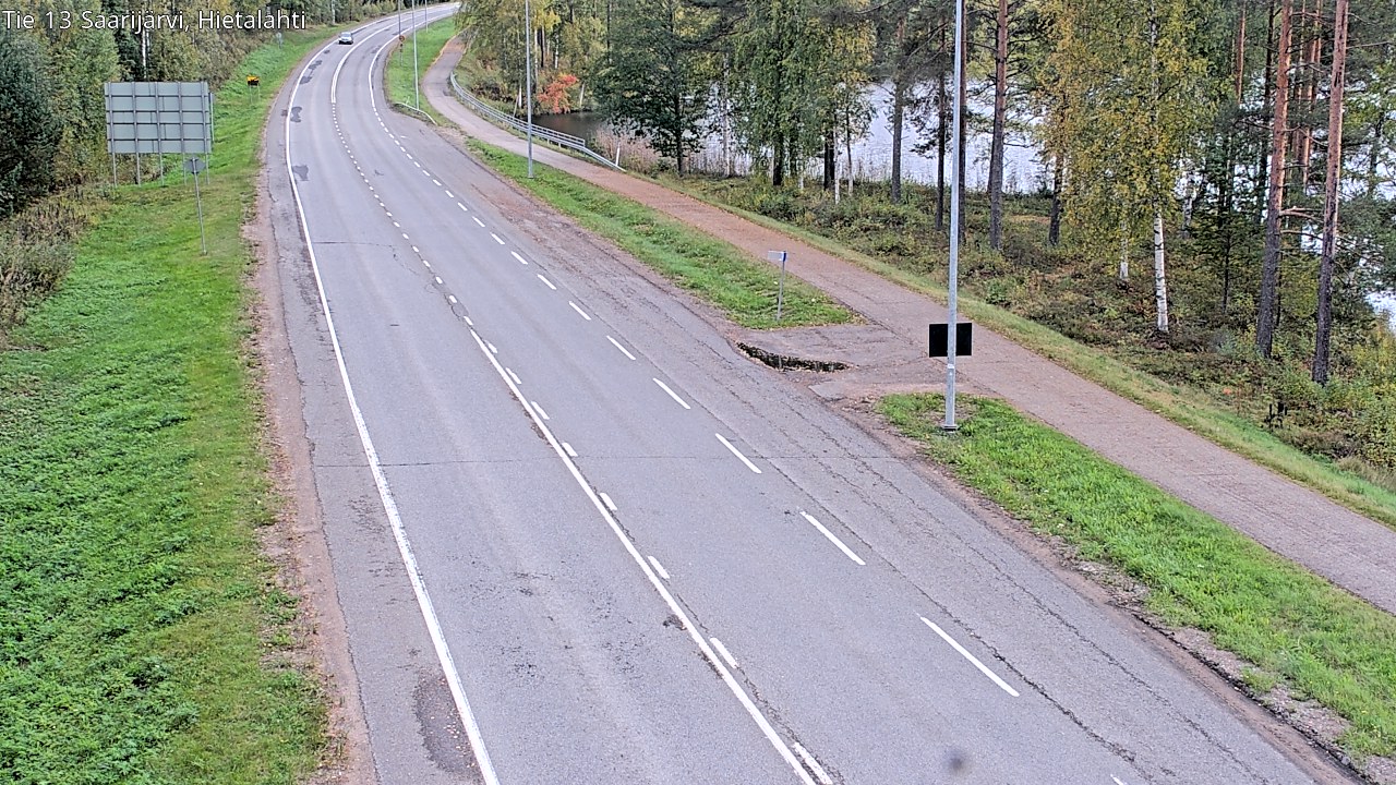 Weather Camera Image Road 13 Saarijärvi, Saarijärvi, Keski-Suomi