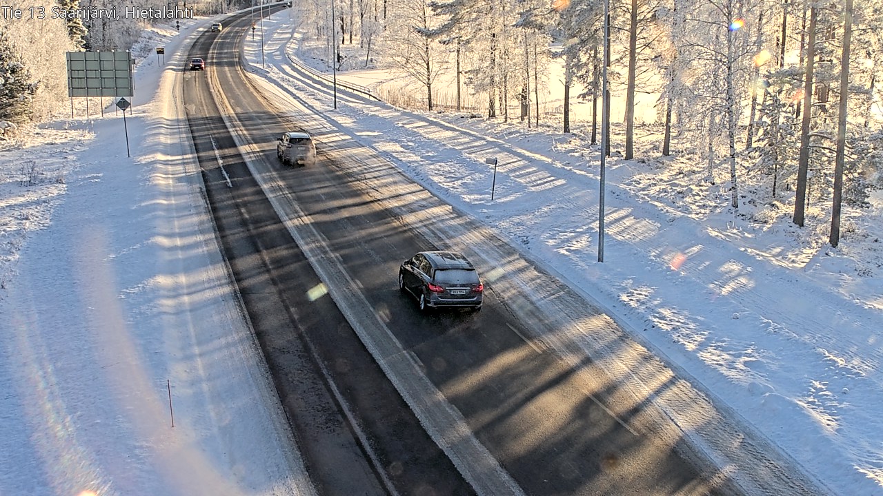 Weather Camera Image Road 13 Saarijärvi, Saarijärvi, Keski-Suomi