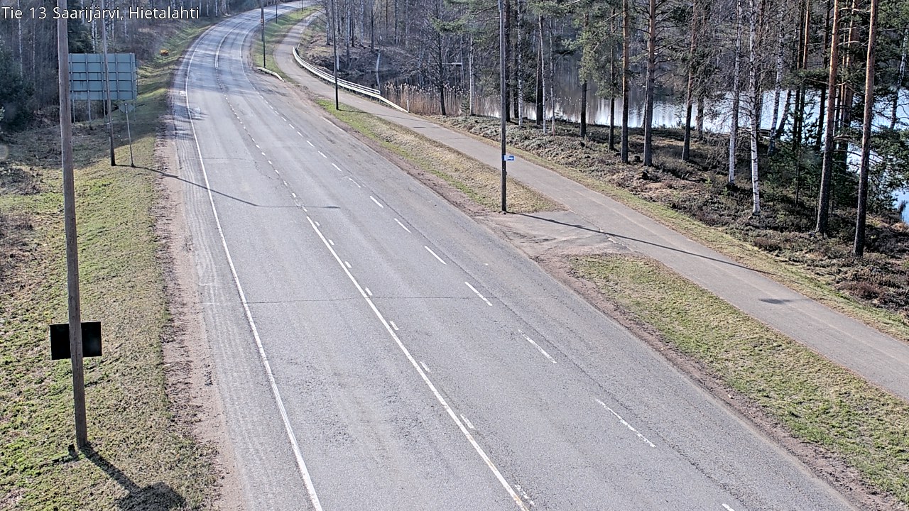 Weather Camera Image Väg 13 Saarijärvi, Saarijärvi, Keski-Suomi