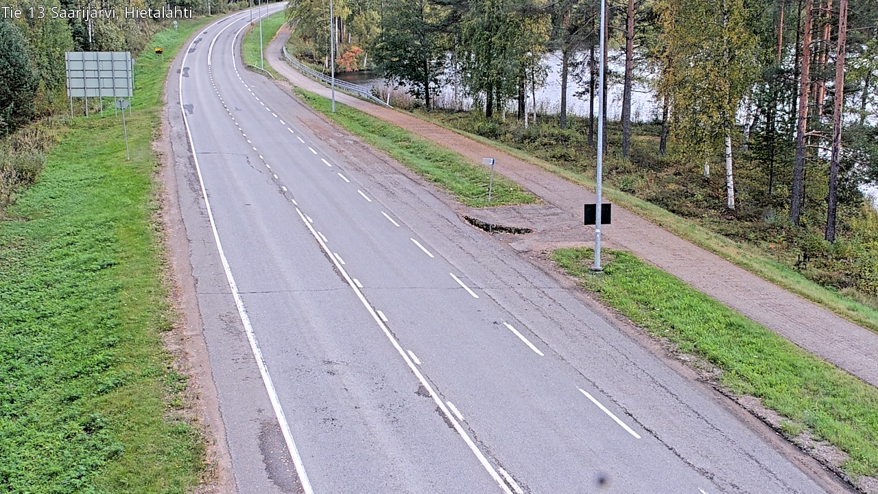 Weather Camera Image Road 13 Saarijärvi, Saarijärvi, Keski-Suomi