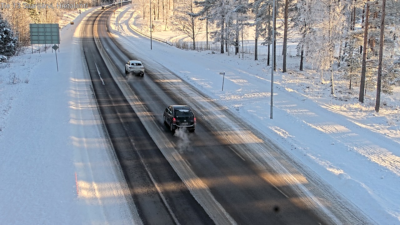 Weather Camera Image Road 13 Saarijärvi, Saarijärvi, Keski-Suomi