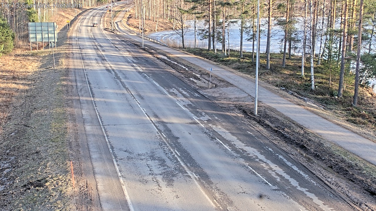 Weather Camera Image Road 13 Saarijärvi, Saarijärvi, Keski-Suomi