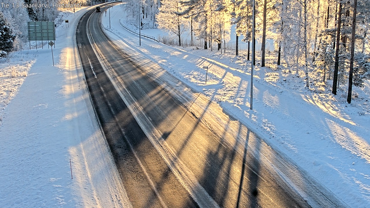 Weather Camera Image Road 13 Saarijärvi, Saarijärvi, Keski-Suomi