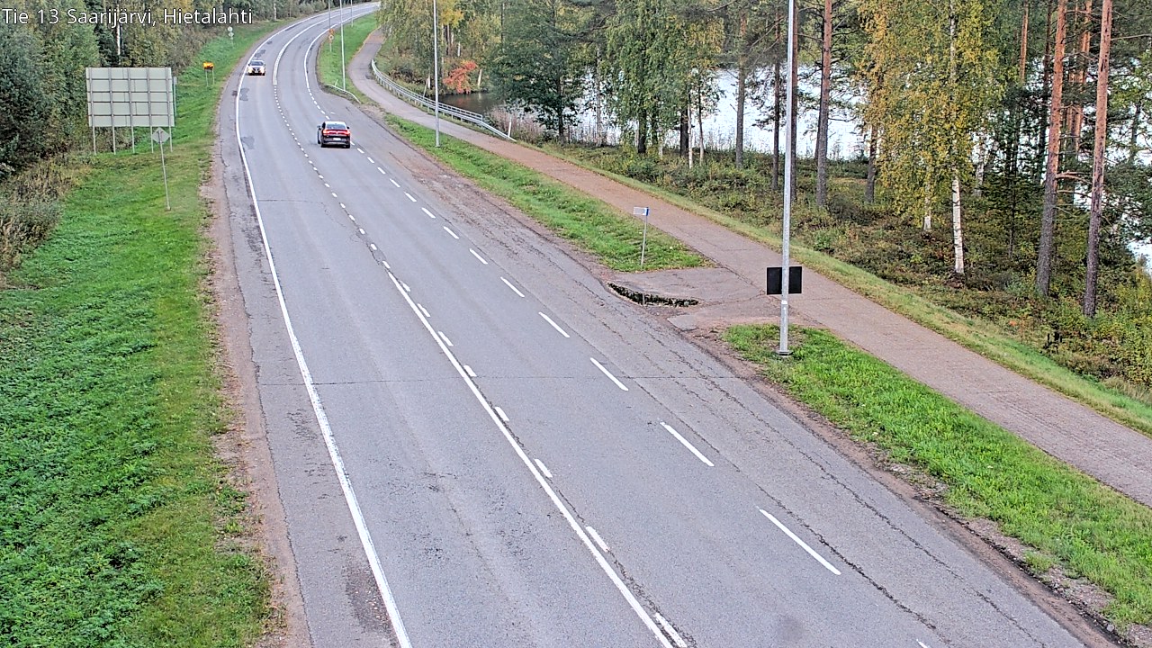 Weather Camera Image Road 13 Saarijärvi, Saarijärvi, Keski-Suomi