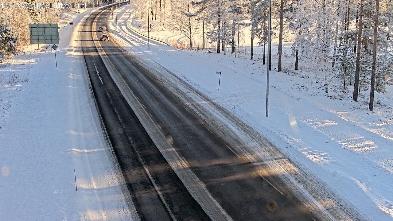 Weather Camera Image Road 13 Saarijärvi, Saarijärvi, Keski-Suomi