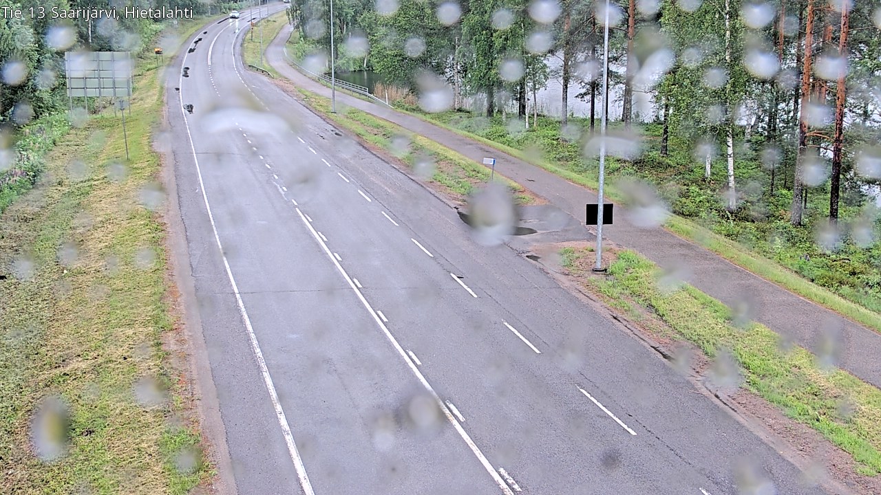 Weather Camera Image Road 13 Saarijärvi, Saarijärvi, Keski-Suomi