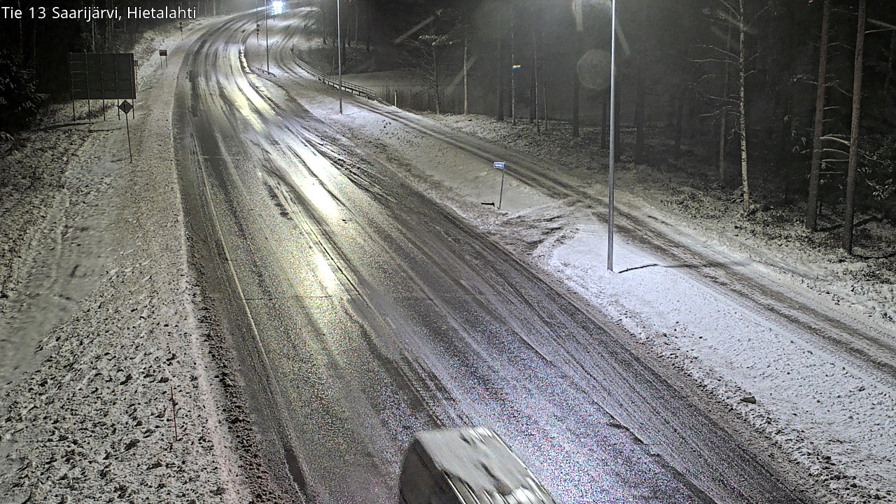 Weather Camera Image Väg 13 Saarijärvi, Saarijärvi, Keski-Suomi