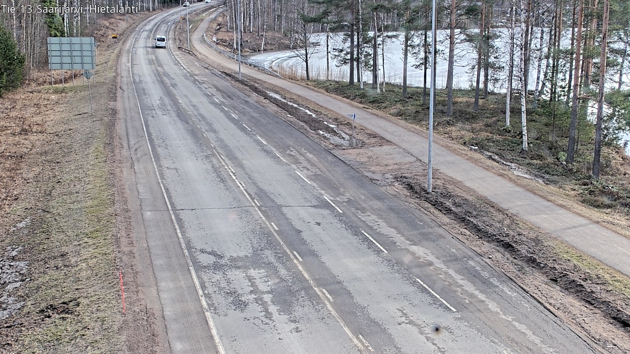 Weather Camera Image Väg 13 Saarijärvi, Saarijärvi, Keski-Suomi