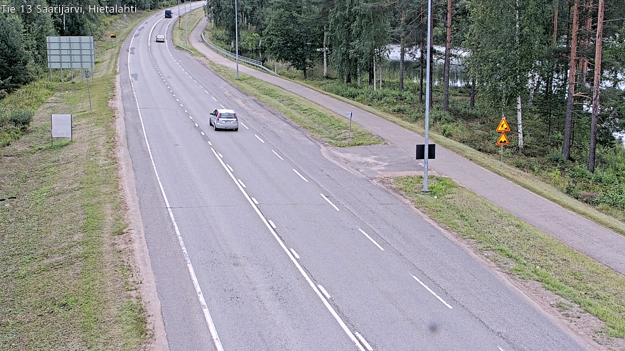 Weather Camera Image Road 13 Saarijärvi, Saarijärvi, Keski-Suomi