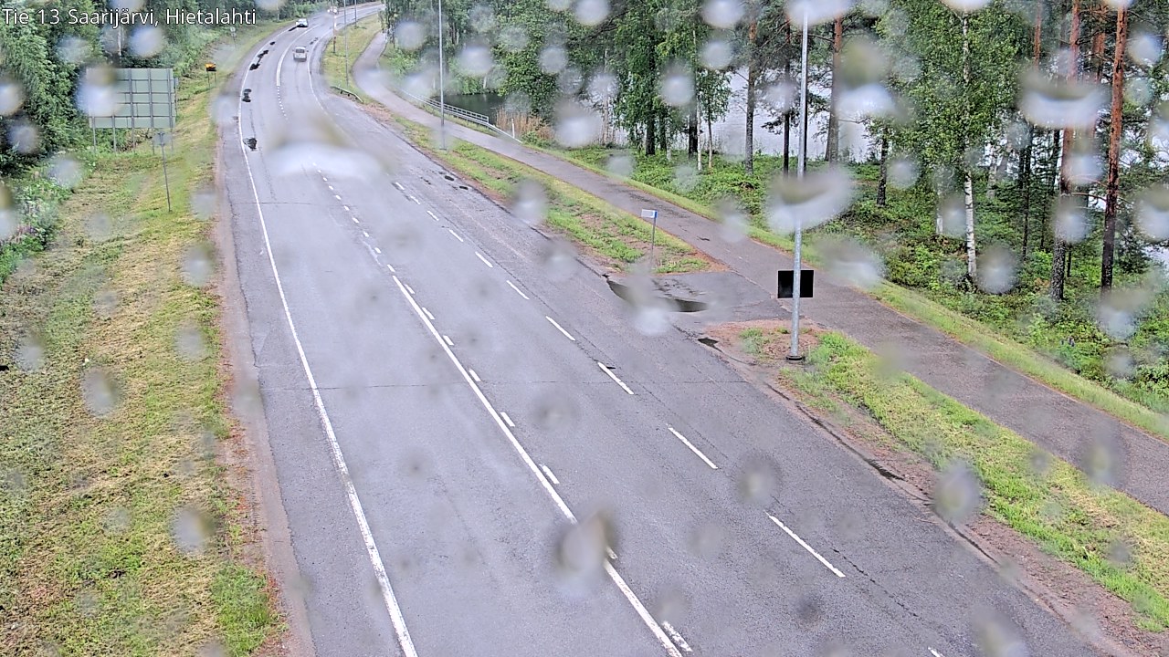 Weather Camera Image Road 13 Saarijärvi, Saarijärvi, Keski-Suomi