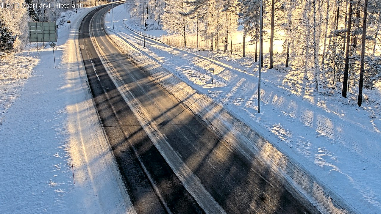 Weather Camera Image Road 13 Saarijärvi, Saarijärvi, Keski-Suomi