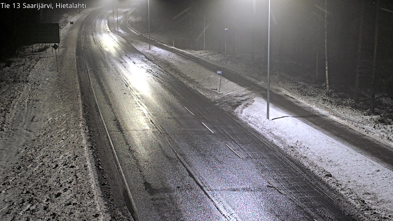Weather Camera Image Väg 13 Saarijärvi, Saarijärvi, Keski-Suomi