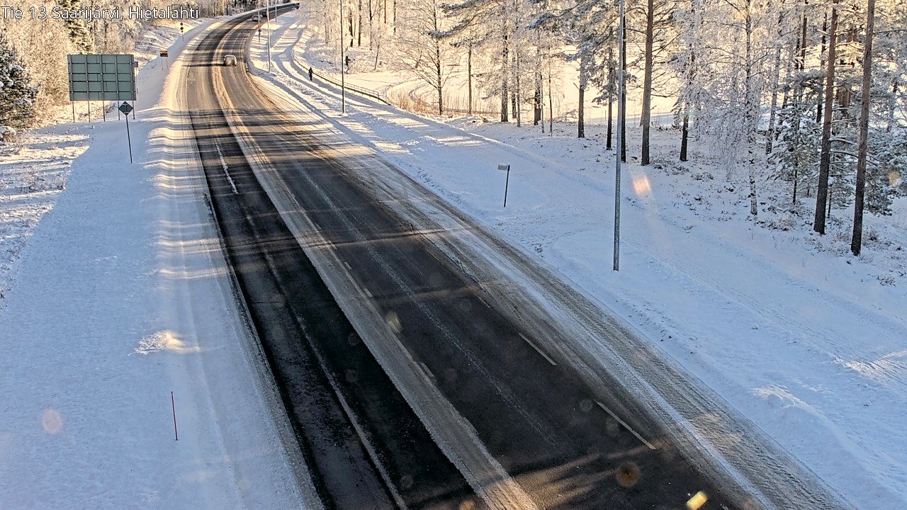 Weather Camera Image Road 13 Saarijärvi, Saarijärvi, Keski-Suomi