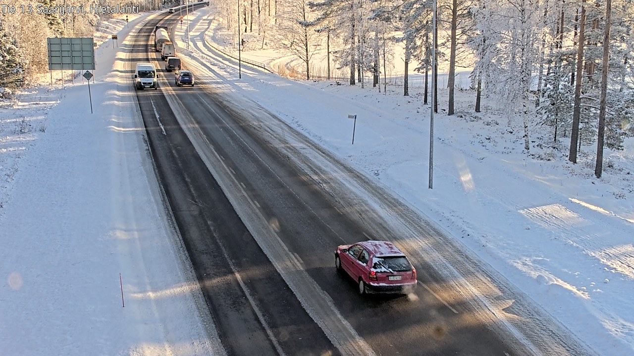 Weather Camera Image Road 13 Saarijärvi, Saarijärvi, Keski-Suomi