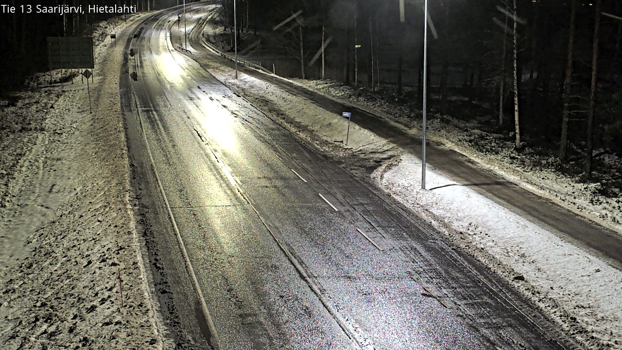 Weather Camera Image Väg 13 Saarijärvi, Saarijärvi, Keski-Suomi